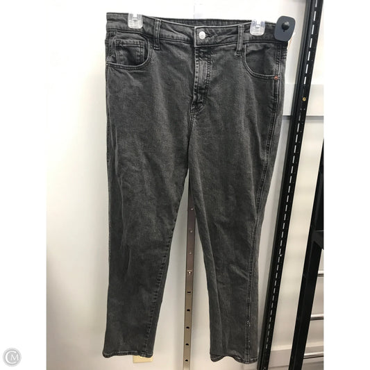 Jeans Skinny By Old Navy In Black, Size: 12