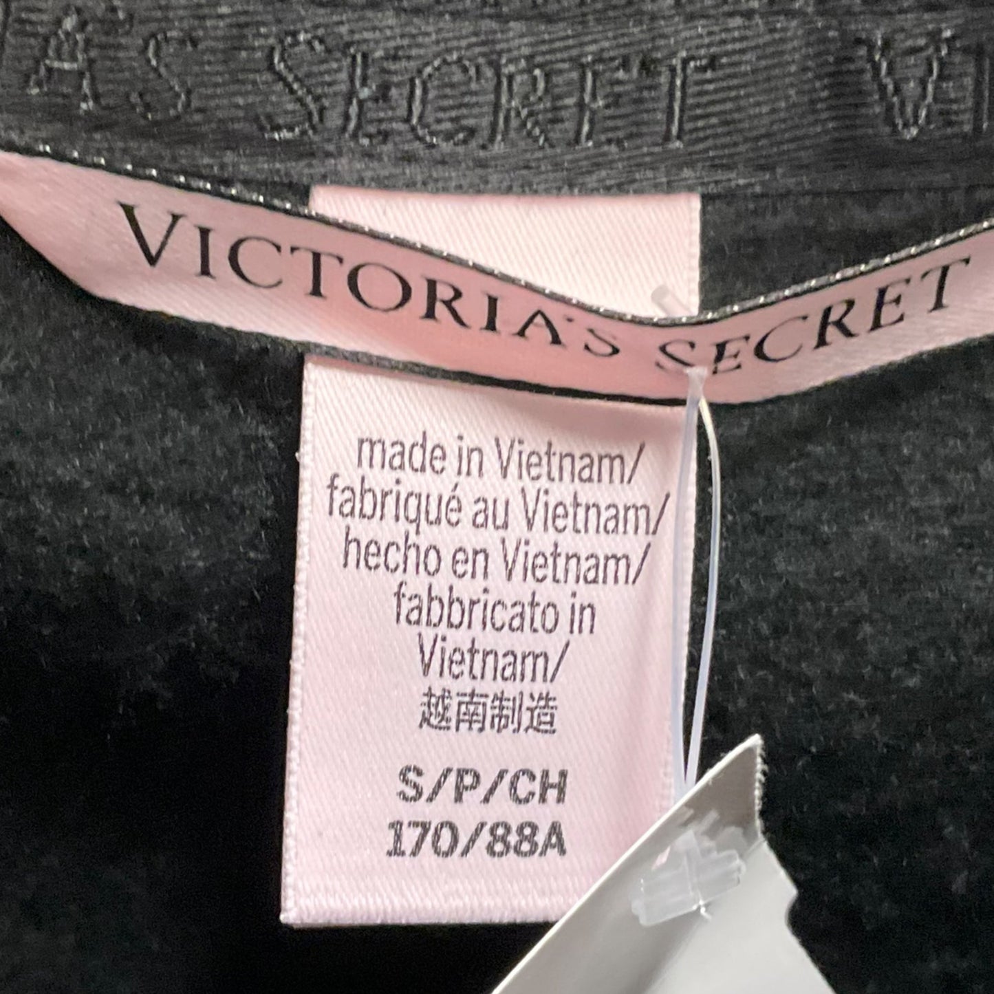 Sweatshirt Crewneck By Victorias Secret In Black, Size: S