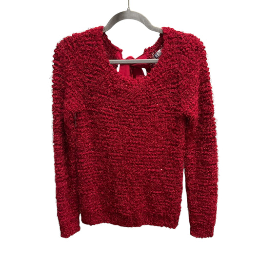 Sweater By Jennifer Lopez In Red, Size: S