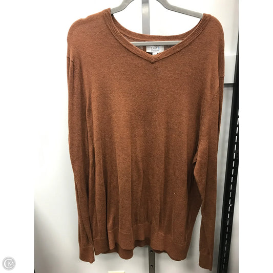 Sweater By Croft And Barrow In Brown, Size: Xxl