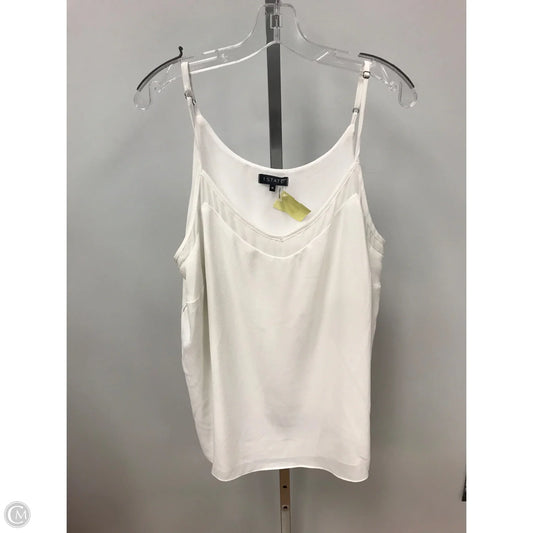 Top Sleeveless By 1.state In White, Size: 1x