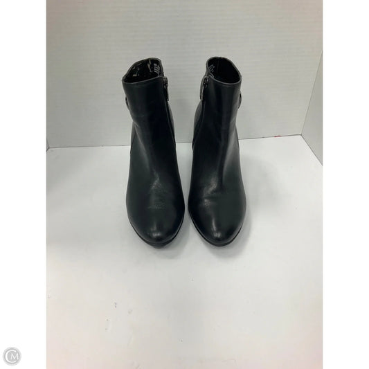 Boots Ankle Heels By Anne Klein In Black, Size: 6