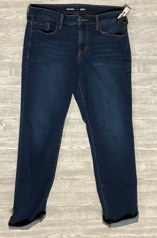 Jeans Straight By Old Navy In Blue, Size: 8