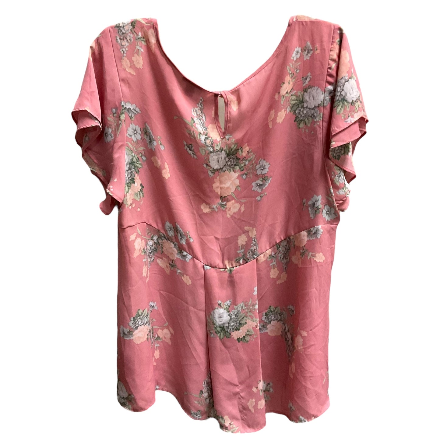 Top Short Sleeve By Torrid In Floral Print, Size: 2x