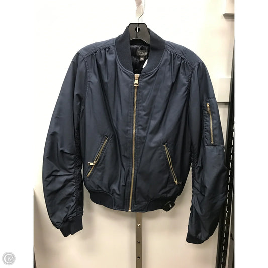 Jacket Other By Top Shop In Navy, Size: 6