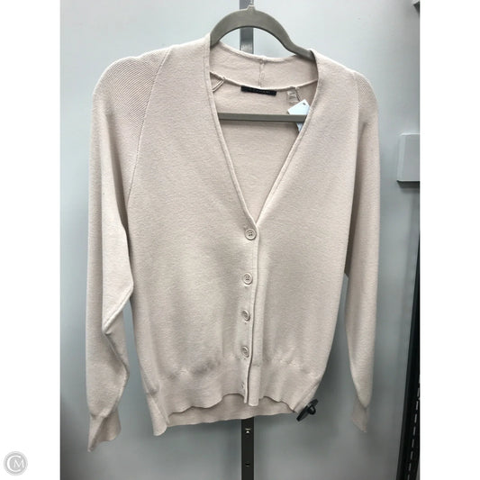 Sweater Cardigan By T Tahari In Cream, Size: Xs