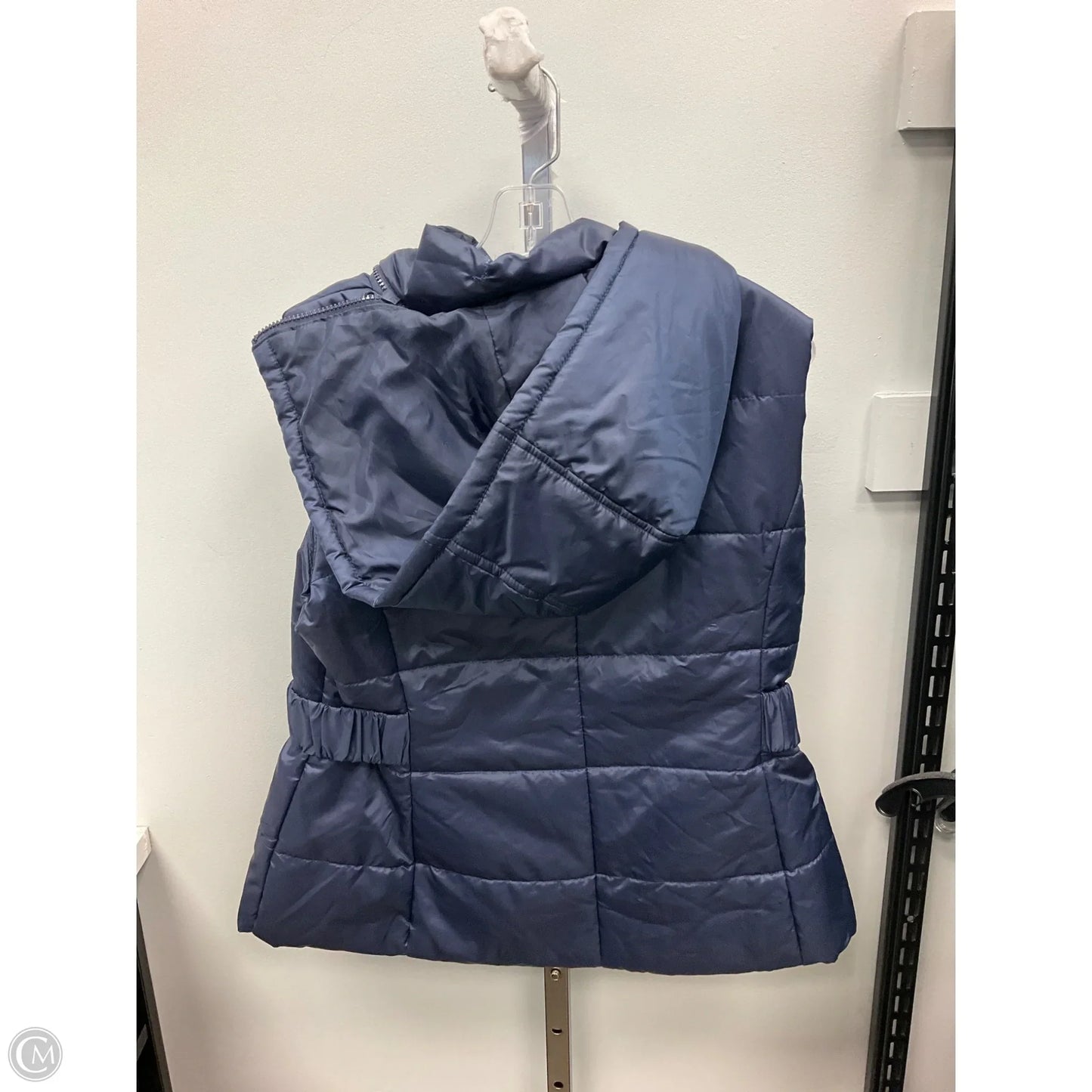 Vest Puffer & Quilted By New York And Co In Navy, Size: L