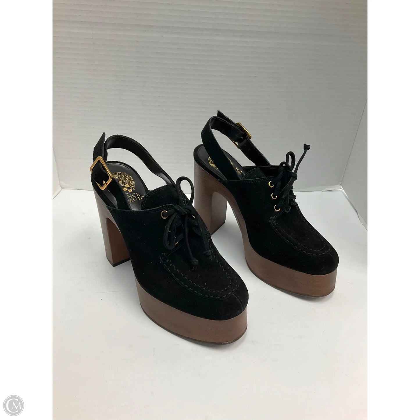 Shoes Heels Platform By Vince Camuto In Black, Size: 6