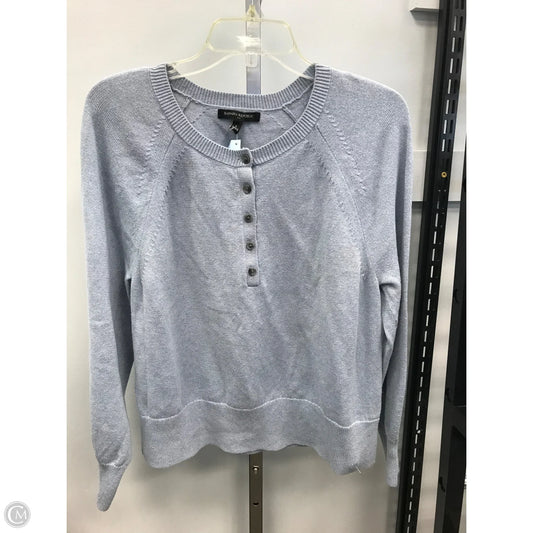 Sweater By Banana Republic In Blue, Size: L