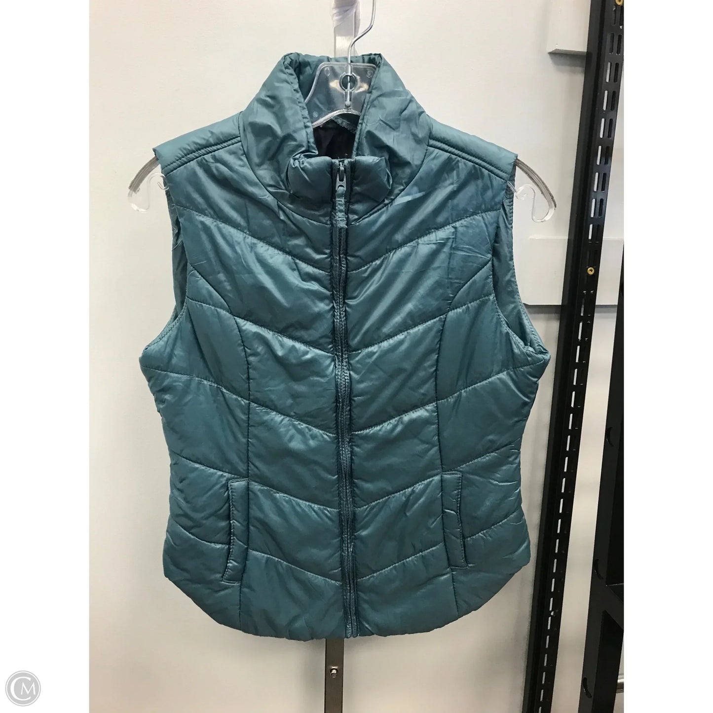Vest Puffer & Quilted By Aeropostale In Blue, Size: S