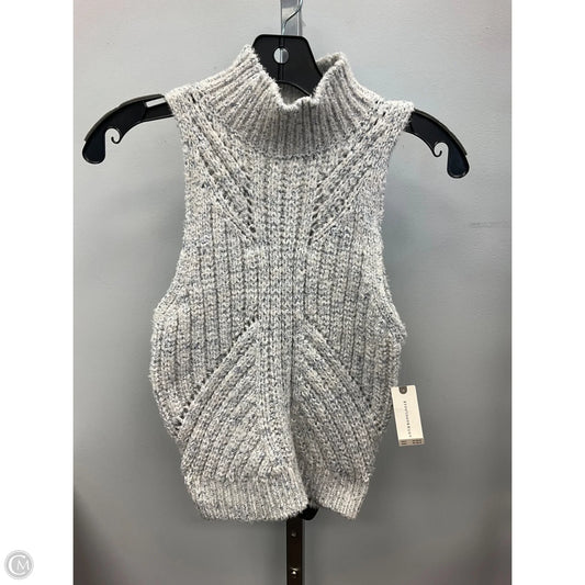 Top Sleeveless By Anthropologie In Blue & Cream, Size: Xs