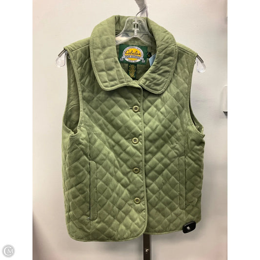 Vest Puffer & Quilted By Cabelas In Green, Size: S