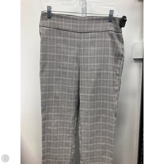 Pants Leggings By Counterparts In Plaid Pattern, Size: S