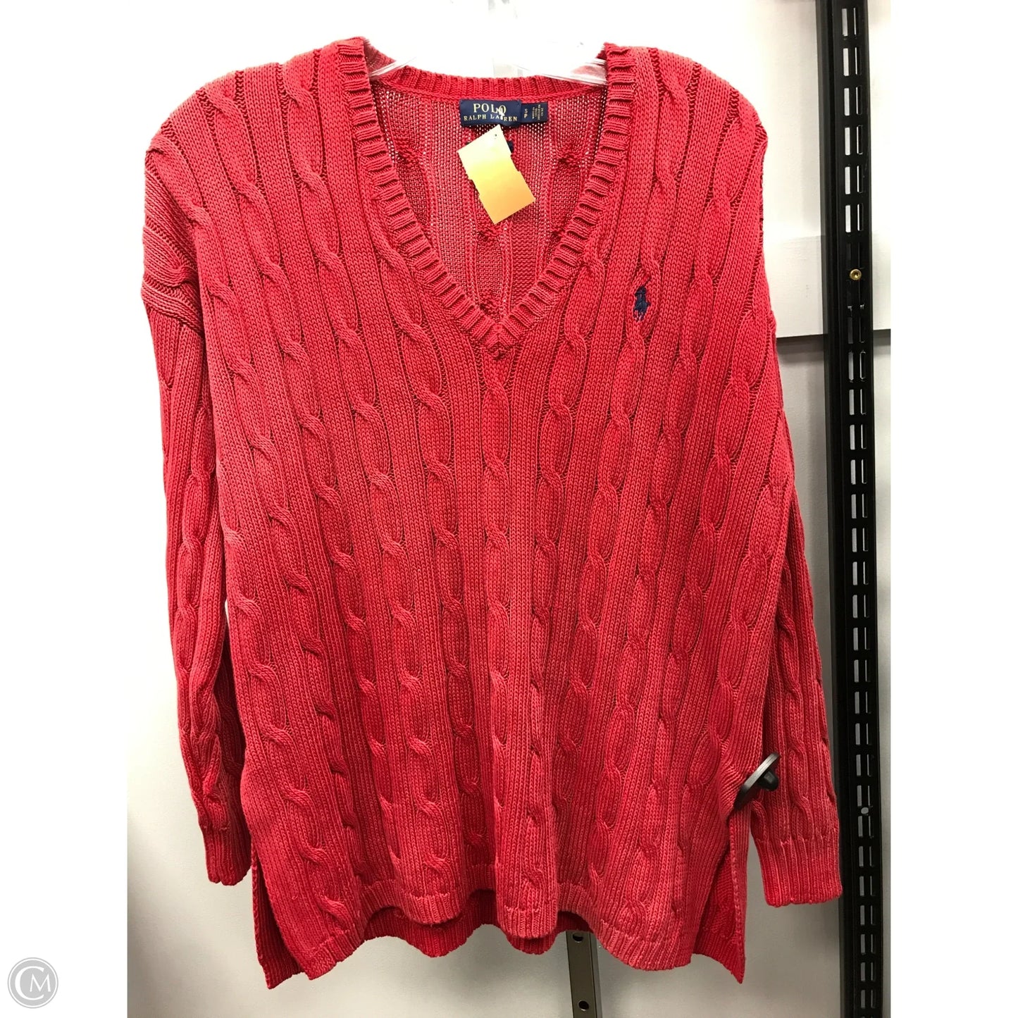 Sweater By Polo Ralph Lauren In Red, Size: S