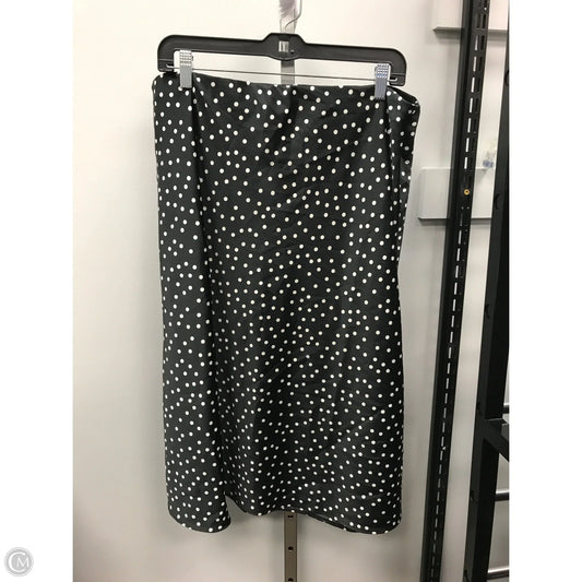 Skirt Midi By The Drop In Polkadot Pattern, Size: Xl