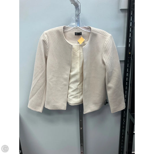 Blazer By Ann Taylor In Cream, Size: Xxsp