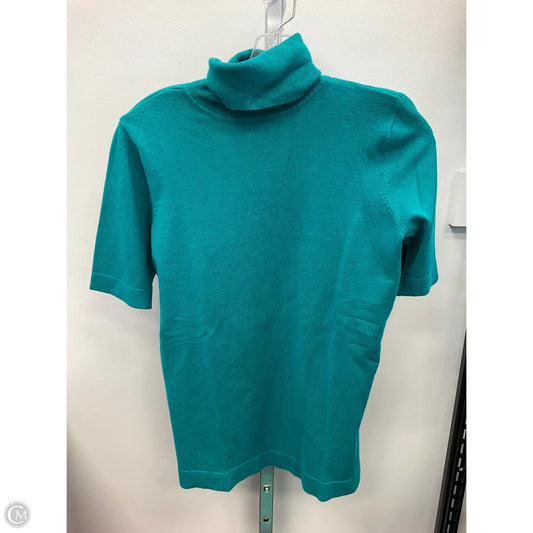 Top Short Sleeve By Susan Graver In Teal, Size: S