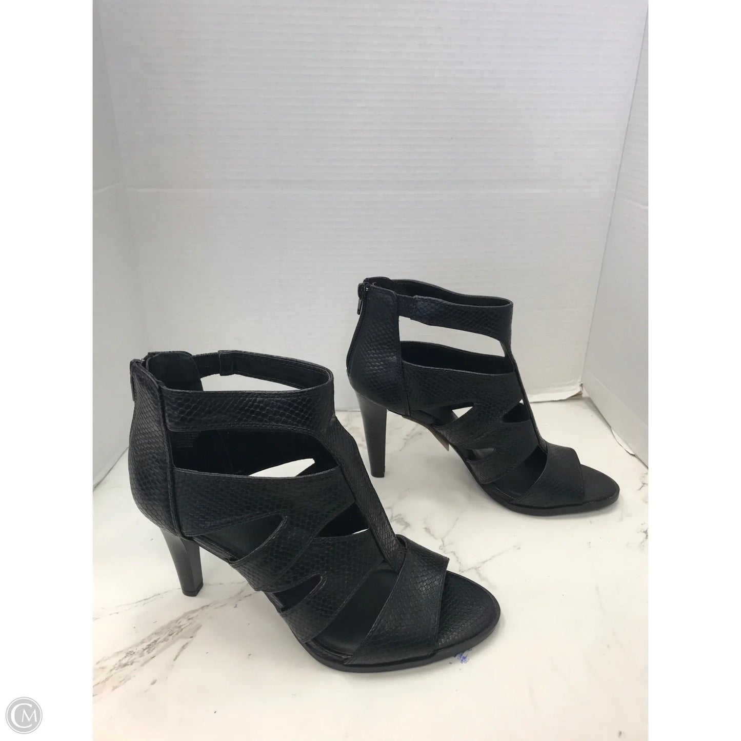 Shoes Heels Stiletto By Simply Vera In Black, Size: 10