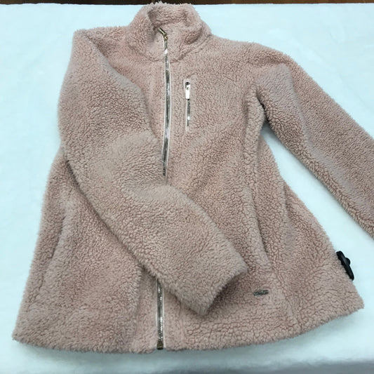 Jacket Fleece By Calvin Klein In Pink, Size: S