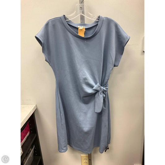 Dress Casual Short By Nicole Miller In Blue, Size: M