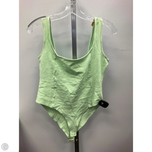 Top Sleeveless By Forever 21 In Green, Size: L