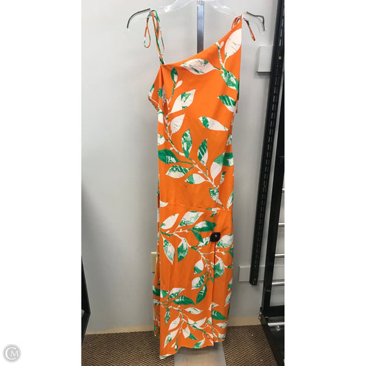 Dress Casual Maxi By Cmc In Orange, Size: L