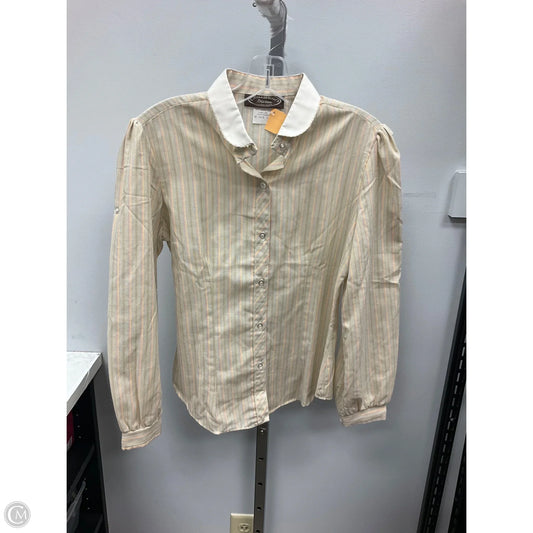 Top Long Sleeve By Cmc In Multi-colored, Size: L