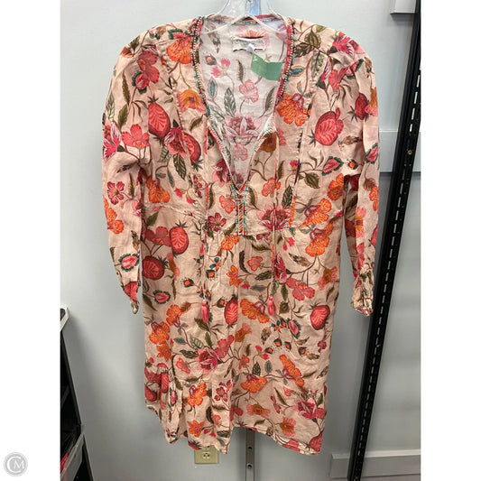 Dress Casual Midi By Johnny Was In Floral Print, Size: Xs