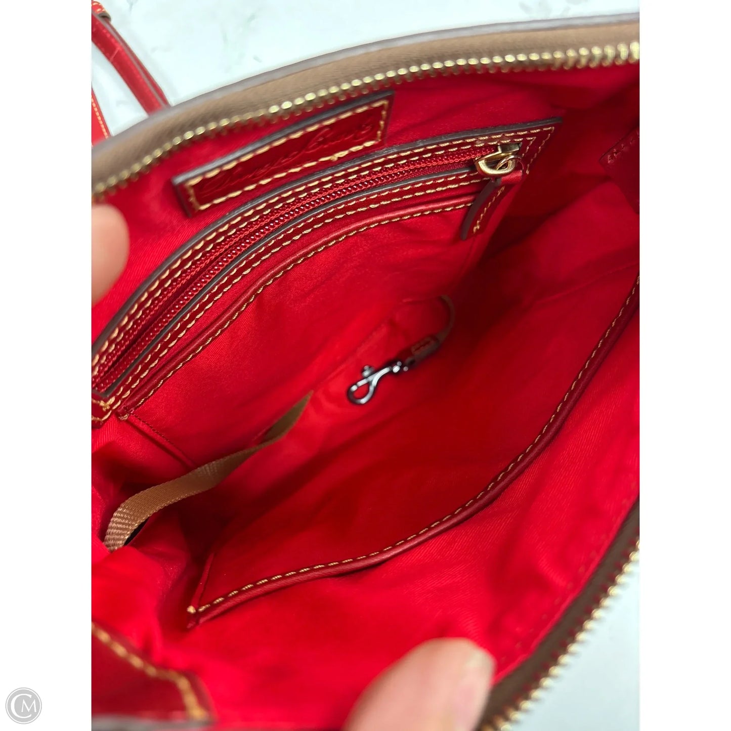 Crossbody Designer By Dooney And Bourke, Size: Medium