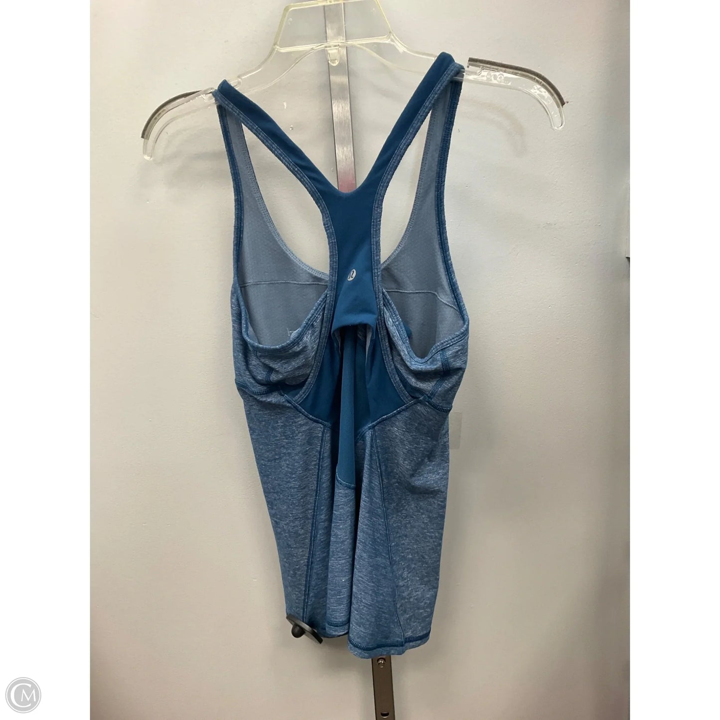 Athletic Tank Top By Lululemon In Blue, Size: 8
