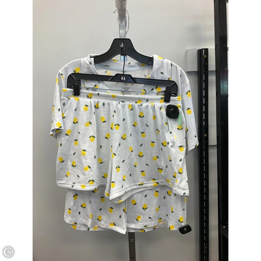 Pajamas 2pc By Clothes Mentor In Blue & Yellow, Size: L