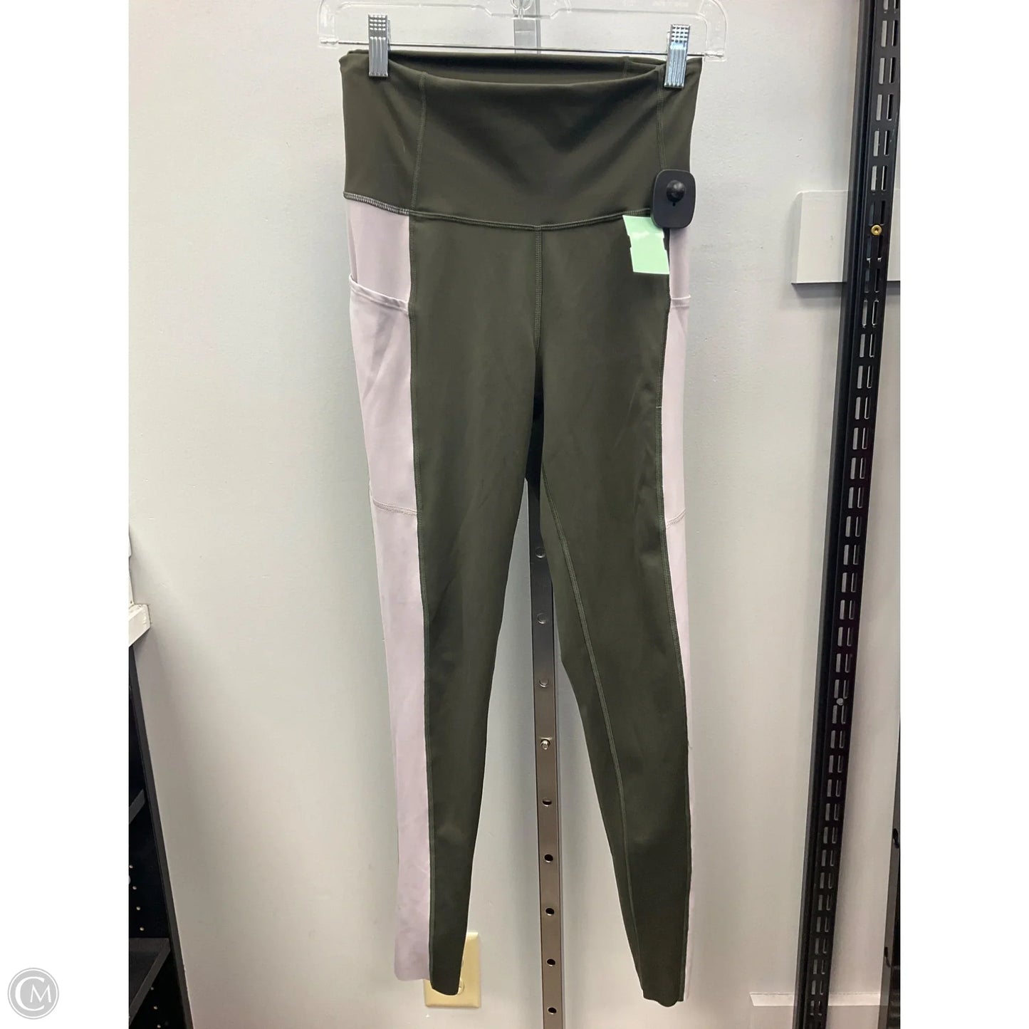 Athletic Leggings By Cotopaxi In Gold & Grey, Size: S