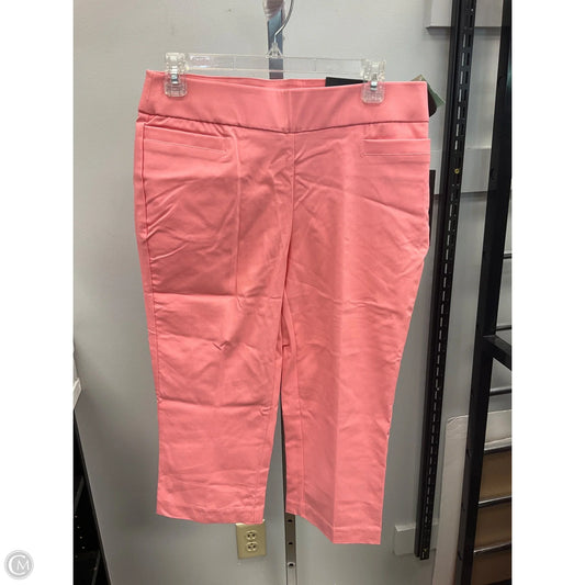 Capris By Briggs In Pink, Size: 8