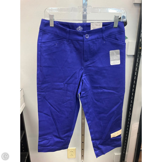 Capris By St Johns Bay In Purple, Size: 4