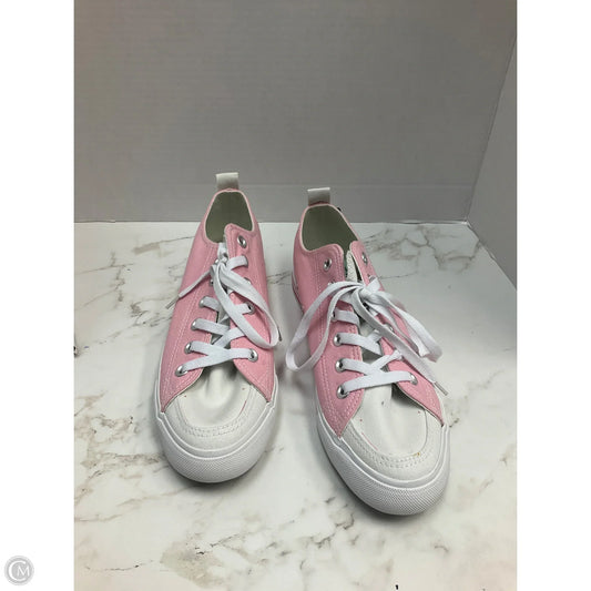Shoes Sneakers By Clothes Mentor In Pink, Size: 9