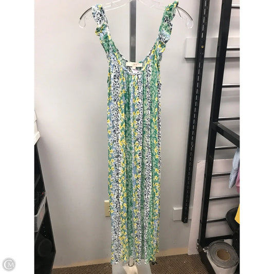 Dress Casual Midi By Loft In Multi-colored, Size: S