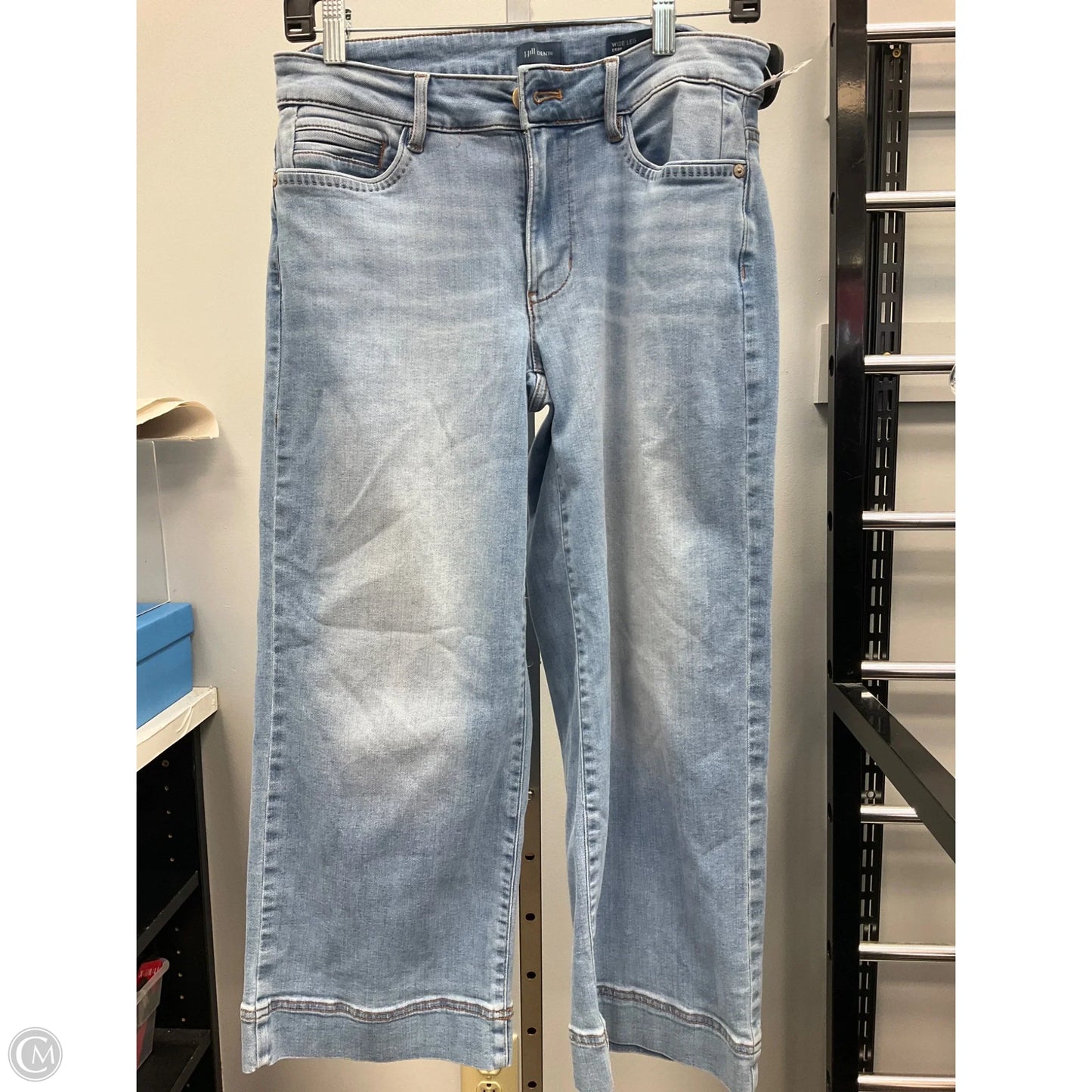 Jeans Cropped By J. Jill In Blue Denim, Size: 4