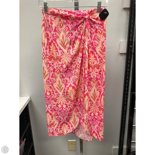 Skirt Midi By Loft In Pink, Size: 0p