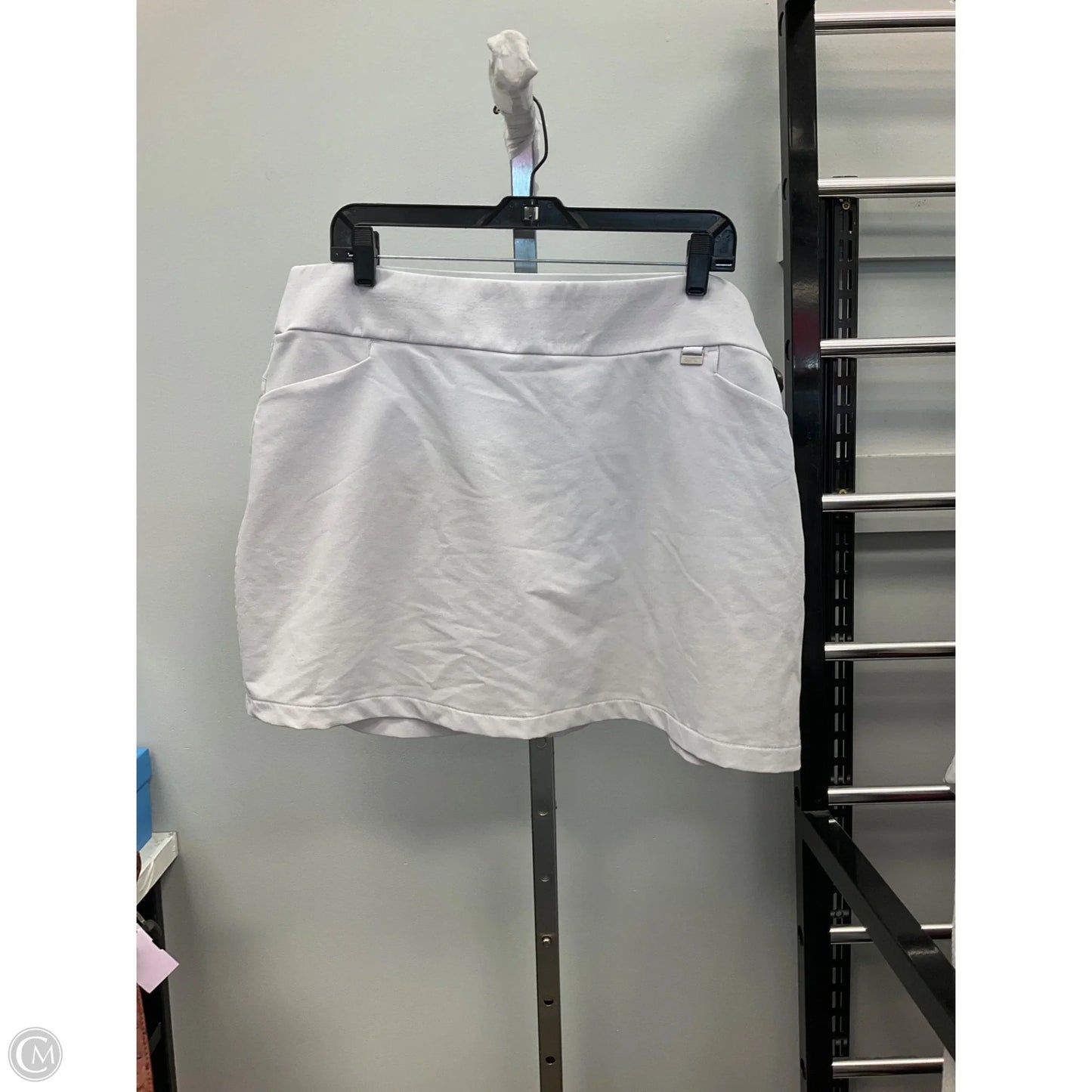Athletic Skort By Clothes Mentor In Grey, Size: Xl