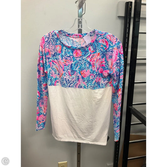 Top Long Sleeve Designer By Lilly Pulitzer In Multi-colored, Size: Xxs