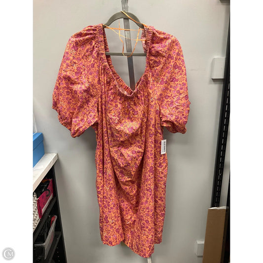 Dress Casual Short By Old Navy In Floral Print, Size: 3x