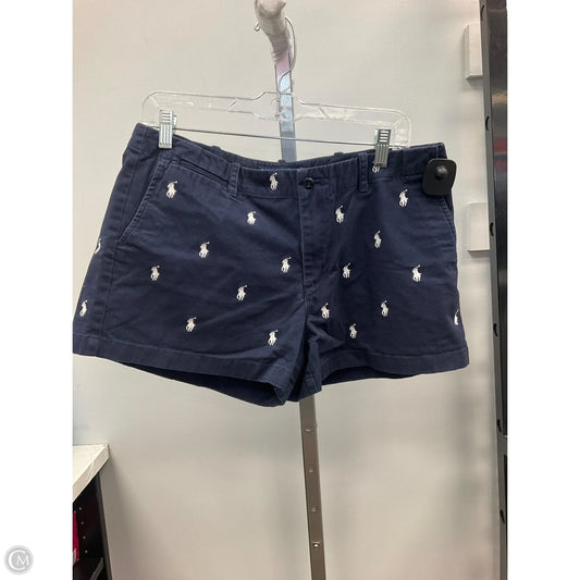 Shorts By Ralph Lauren In Blue & White, Size: 12