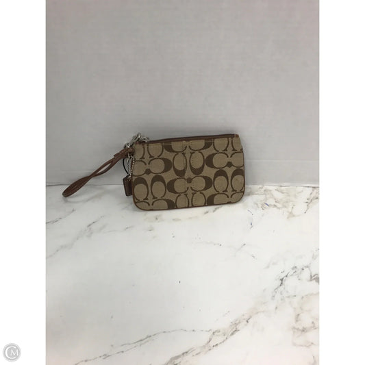 Wristlet Designer By Coach, Size: Small