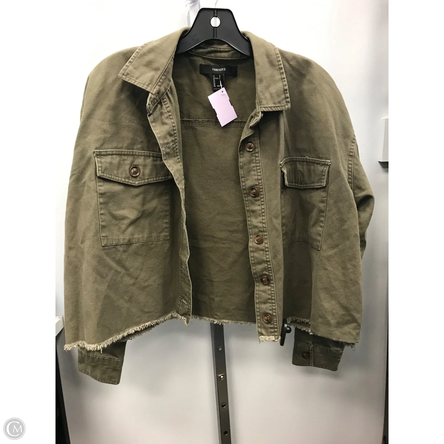 Jacket Other By Forever 21 In Green, Size: S