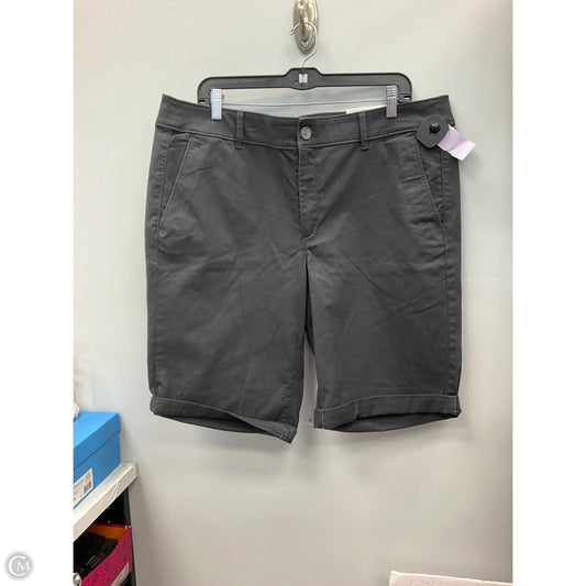 Shorts By Loft In Grey, Size: 16