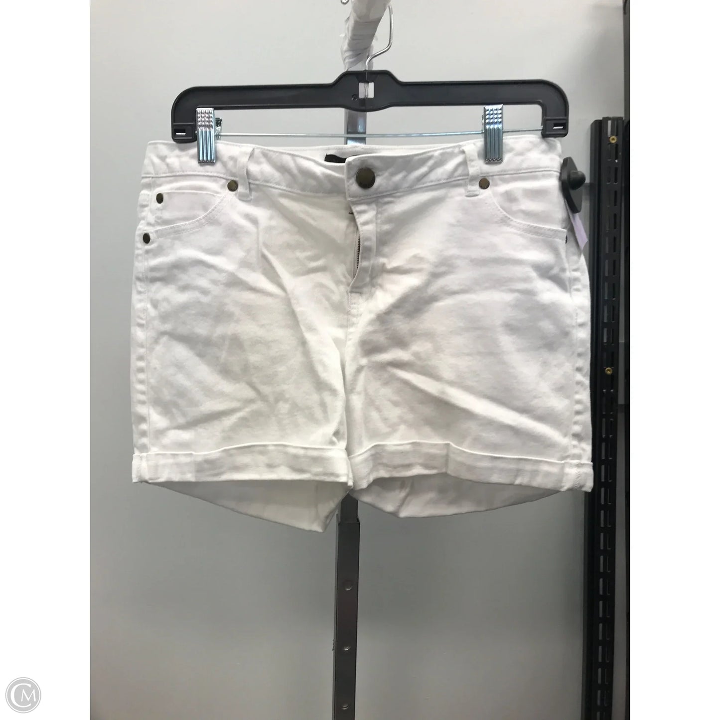 Shorts By Max Jeans In White Denim, Size: 12