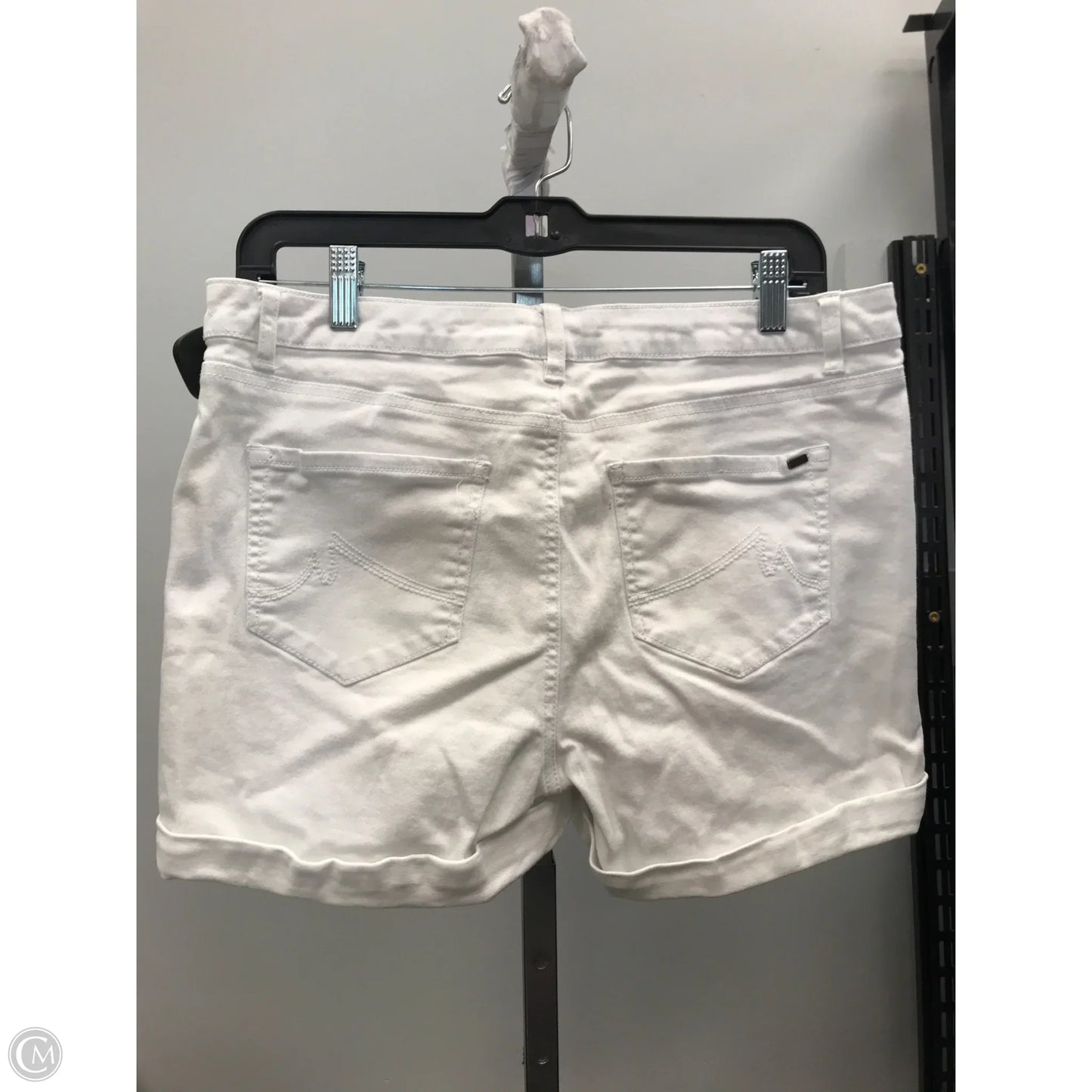 Shorts By Max Jeans In White Denim, Size: 12