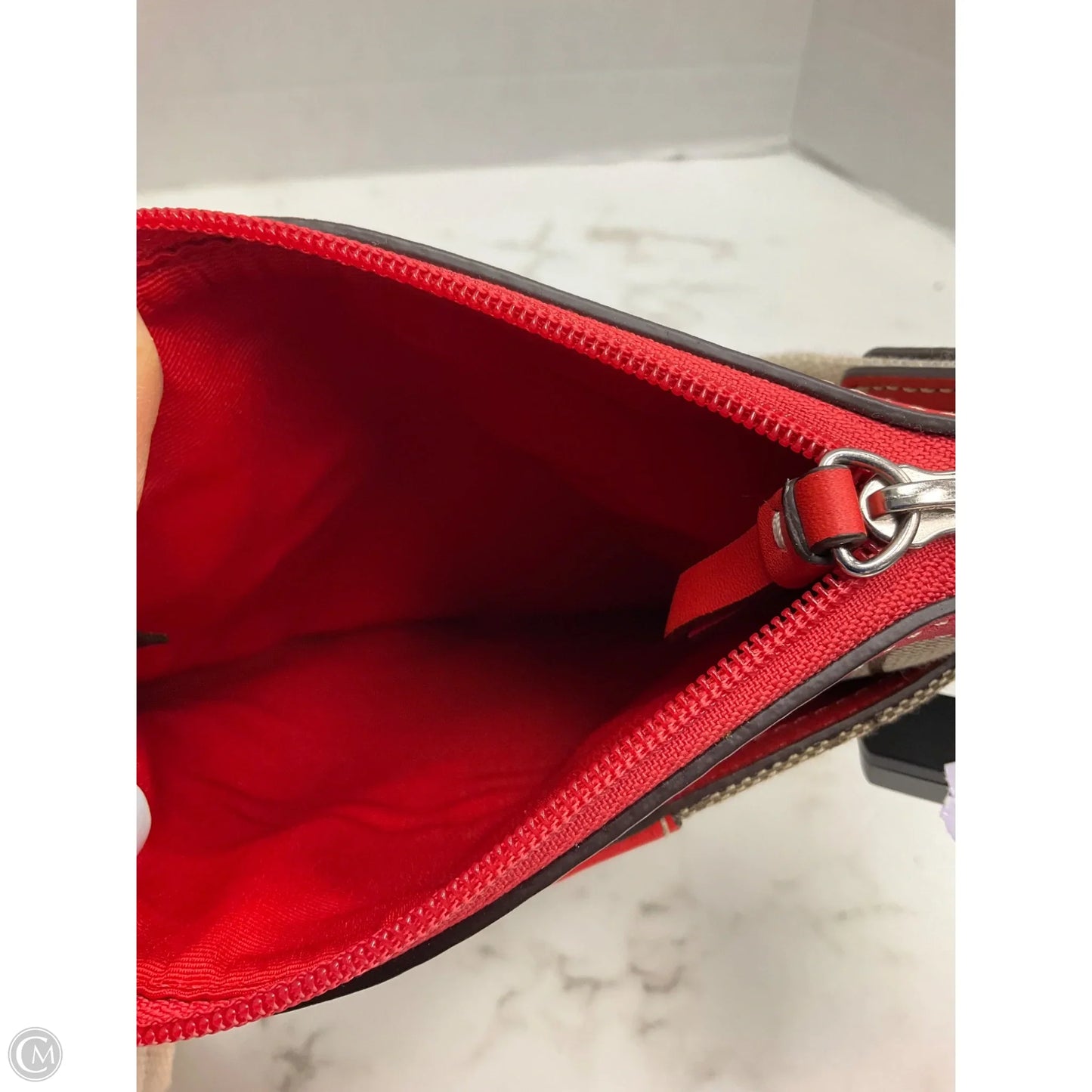 Crossbody Designer By Coach, Size: Medium