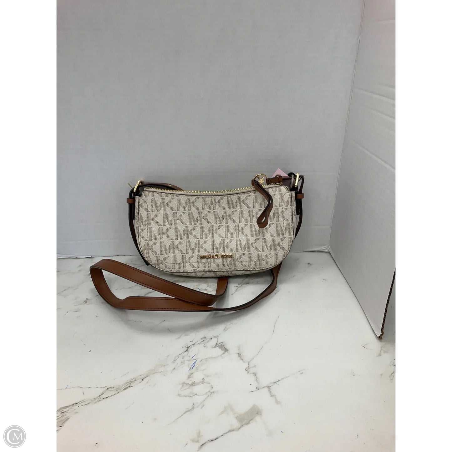 Crossbody Designer By Michael Kors, Size: Medium