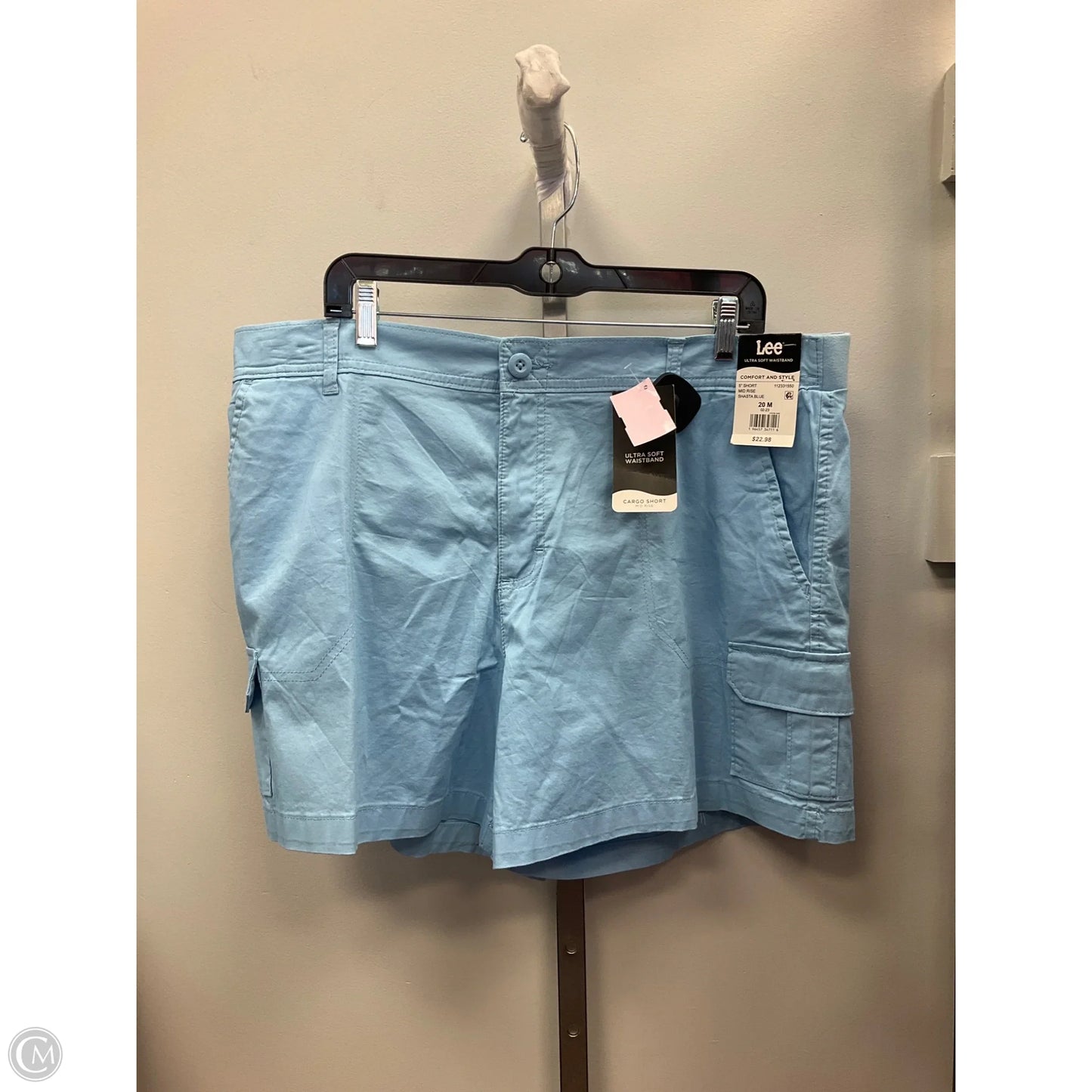 Shorts By Lee In Blue, Size: 20